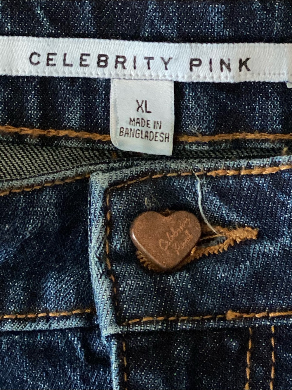 Celebrity Pink Women's Western Pleated Denim Mini Skirt - XL - New with Tags - Picture 12 of 16